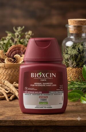 Bioxcin Forte Herbal Shampoo for Hair Loss - 100ml Travel Size - Image 2